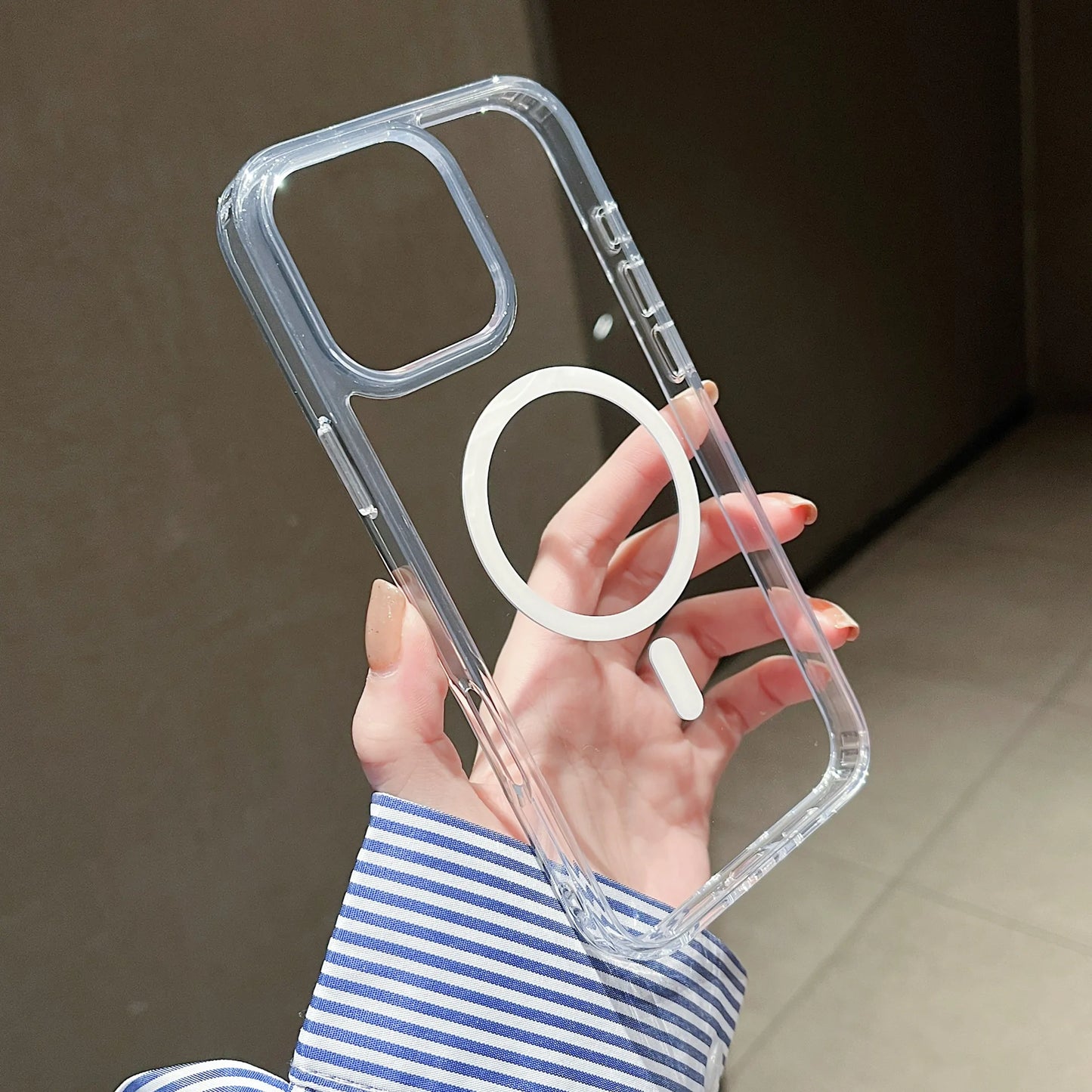 高级透明款二合一磁吸壳 iPhone13-16 Pro Max