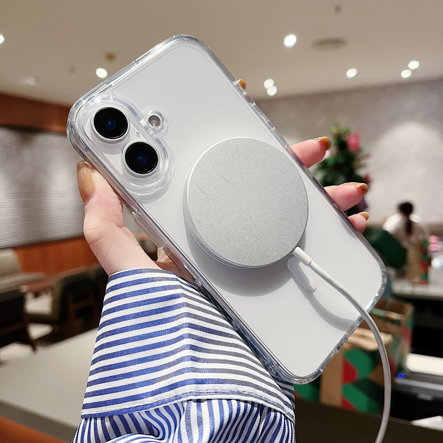 高级透明款二合一磁吸壳 iPhone13-16 Pro Max