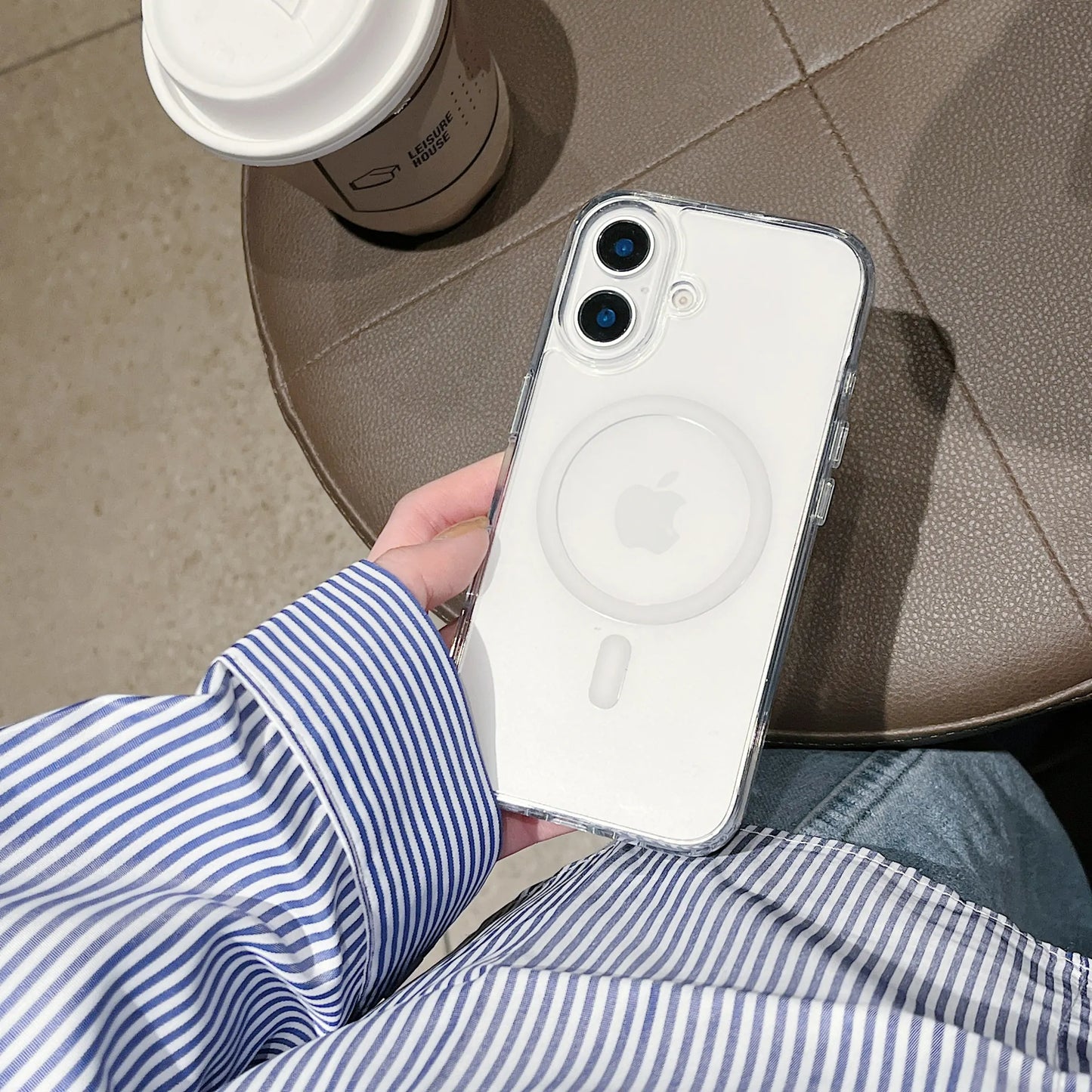 高级透明款二合一磁吸壳 iPhone13-16 Pro Max