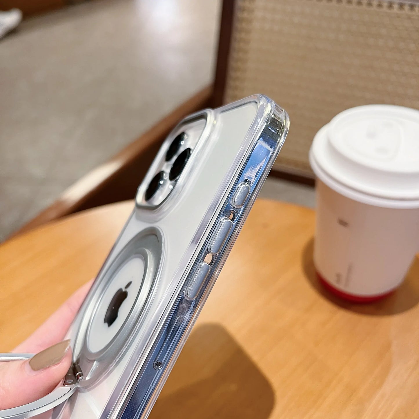可旋转支架解压手机壳 iPhone13-16 Pro Max