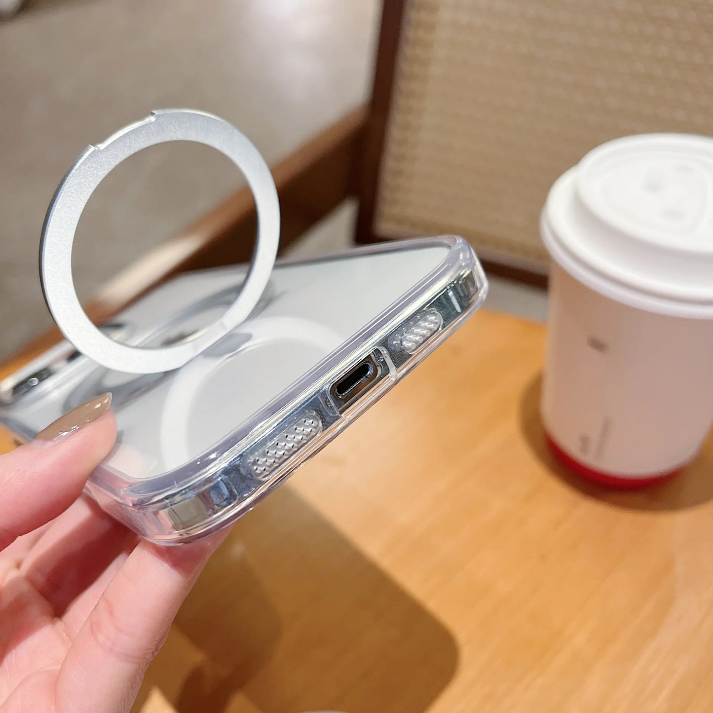 可旋转支架解压手机壳 iPhone13-16 Pro Max