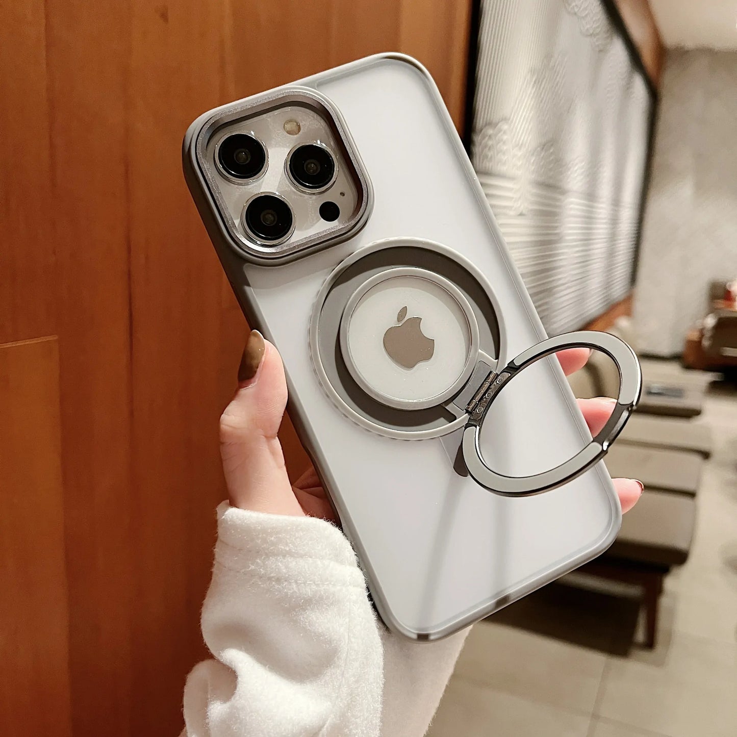 可旋转支架解压手机壳 iPhone13-16 Pro Max